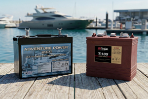 Marine Battery and Deep-Cycle Battery