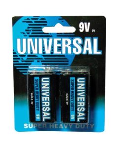 9 Volt Super Heavy Duty 2 Pack