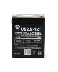 UPG UB1229T 12 Volt 2.9Ah Battery