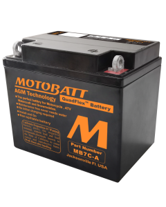 MB7CA MotoBatt Battery Left Front Profile