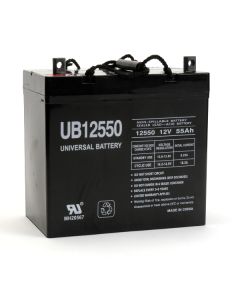 UPG UB12550-R (+ ON LEFT) 12 Volt 55Ah Battery