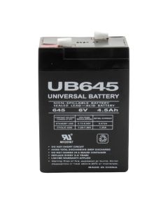 UPG UB645 6 Volt 4.5Ah Battery