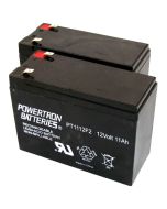 PowerTron 24V Electric Scooter Batteries PT1112 x2