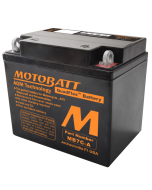 MB7CA MotoBatt Battery Left Front Profile