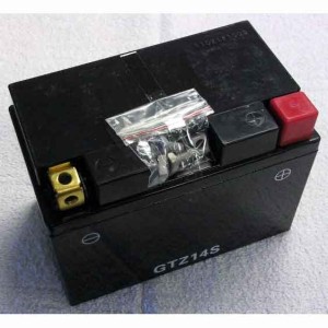 Non Standard JIS specs for GTZ14S generator battery, Opposite Polarity