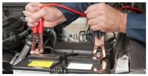 Jump Starting a Battery