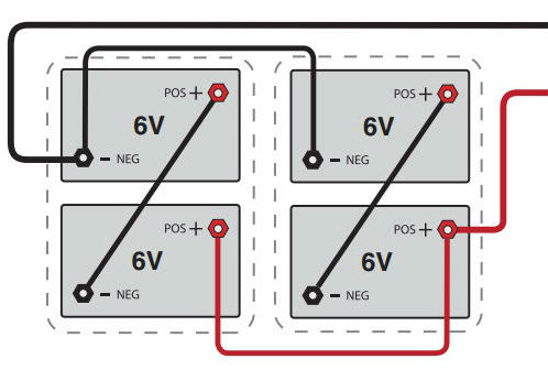 How to Connect Batteries in Series / Parallel