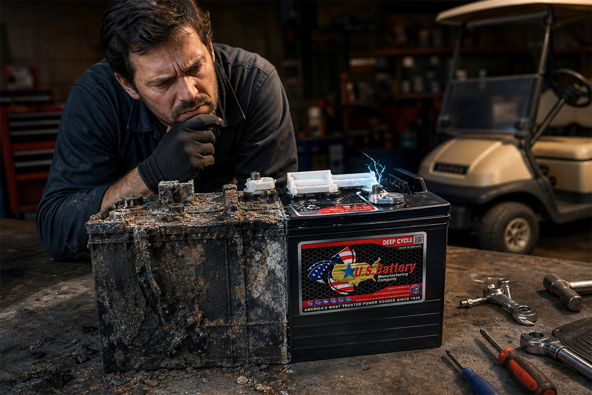 How Do You Refurbish a Golf Cart Battery