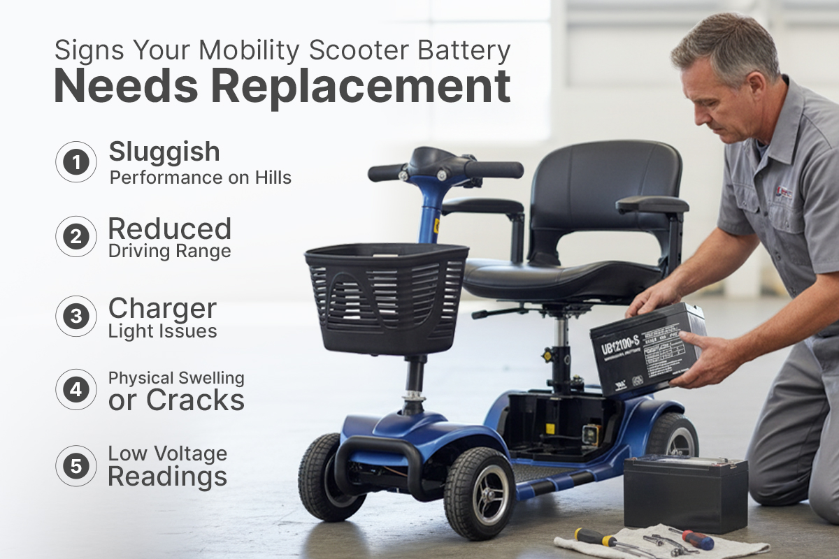 How to Replace Battery in Mobility Scooter