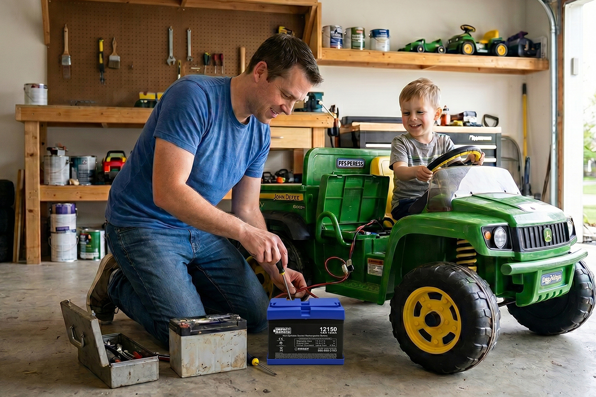Peg Perego Battery Replacement