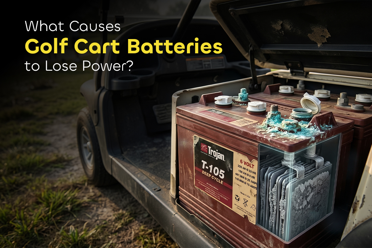 What Causes Golf Cart Batteries to Lose Power