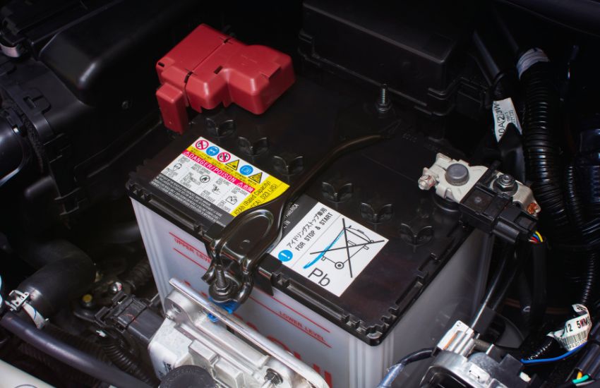 automotive batteries are an example of which hazard class