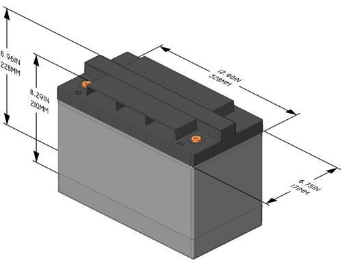 Solar Battery by Concorde - Sun Xtender PVX-1290T